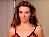 Smoking hot Kristin Davis seduces her partner in this awesome teasing scene to get some nice banging afterwards and it looks just great.
